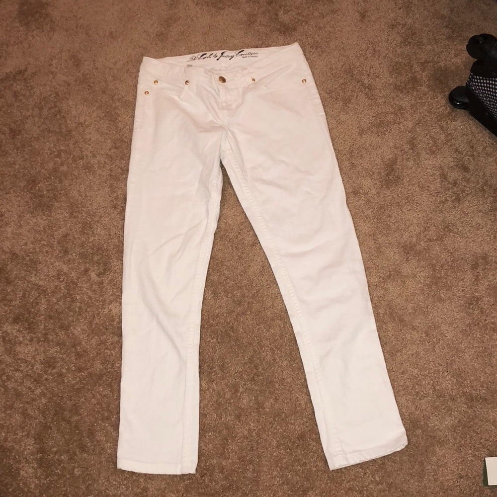 White juicy couture jeans